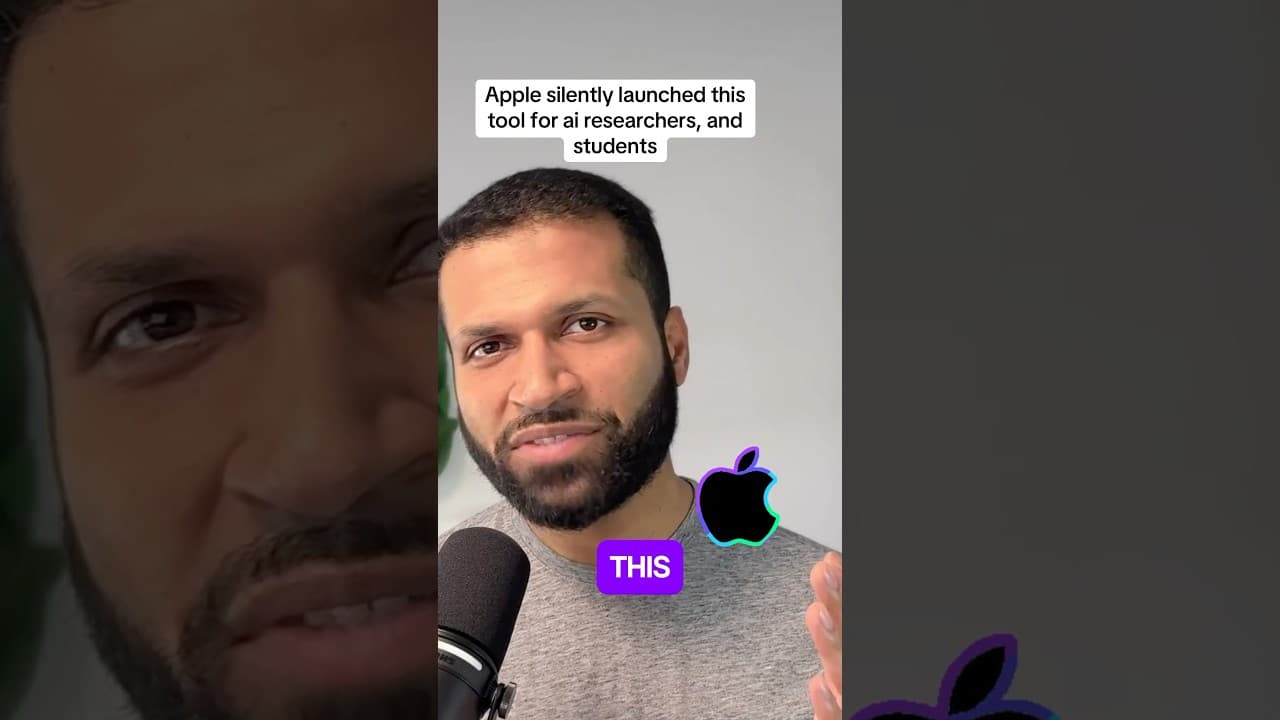 Apple’s new tool for AI researchers - Embedding Atlas #ai #artificialintelligence