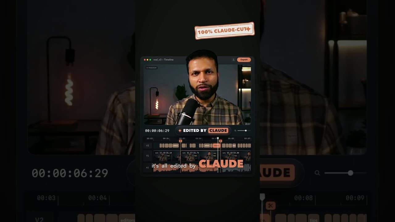 How to edit videos with Claude ?