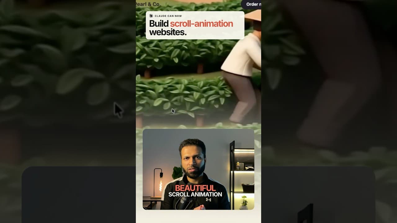 How to make scroll animation website with Claude and Codex #codex #claude #omni #nanobanana
