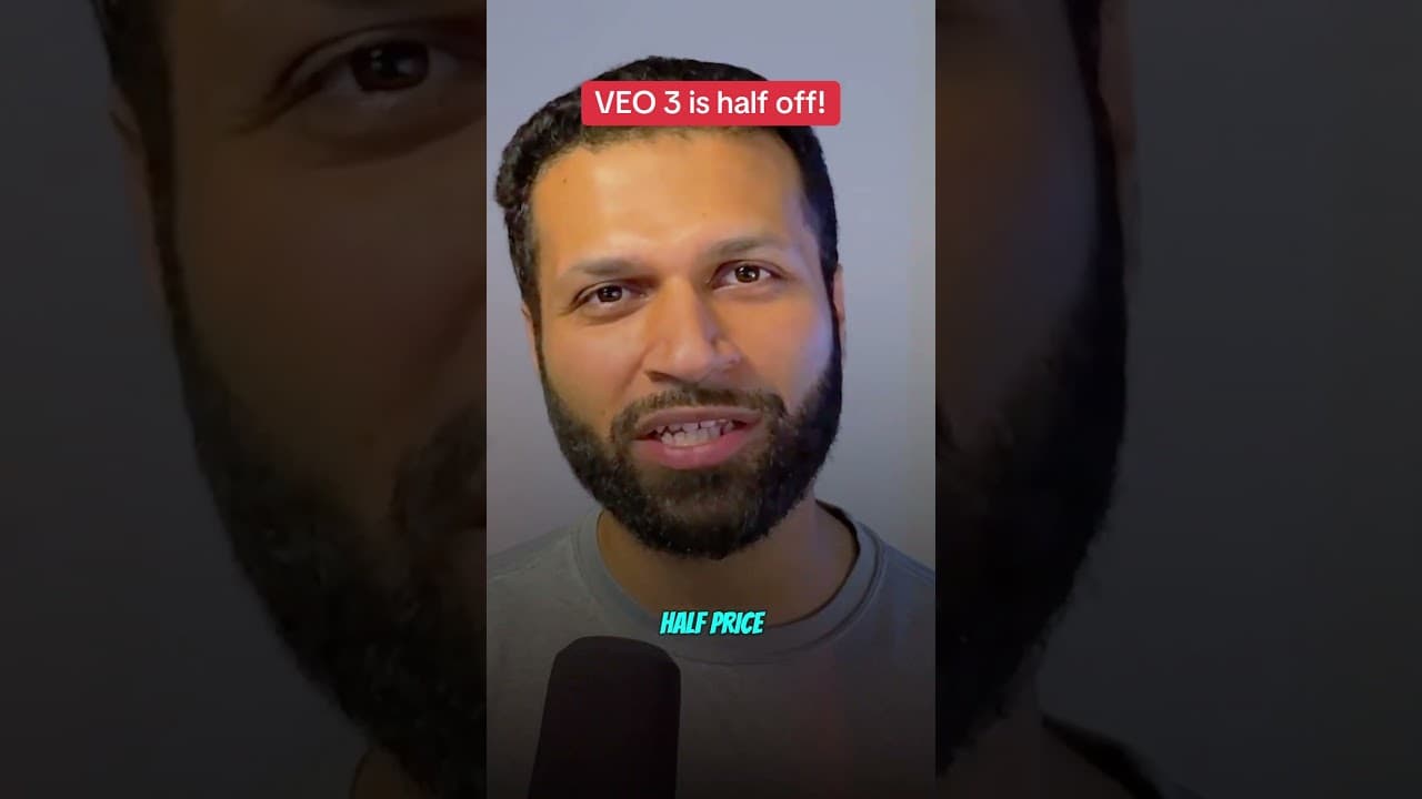 Veo 3 now half the price + Vertical format now available #google #veo3