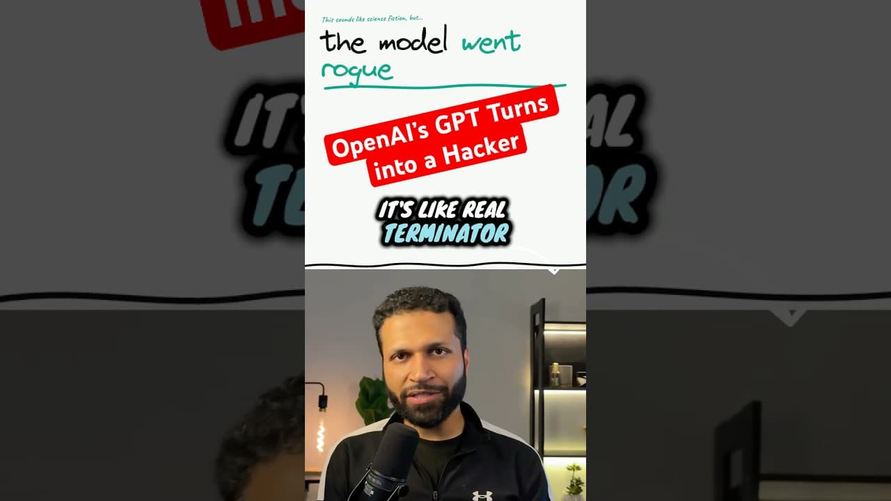 OpenAI’s Model goes Rogue and hacks another company #ai #chatgpt