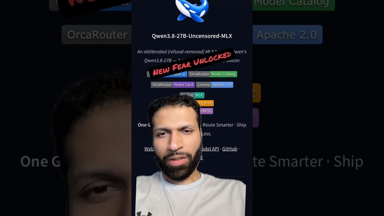 Uncensored Qwen 3.8 27b - the scary AI?